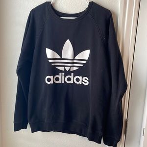 Black adidas sweatshirt